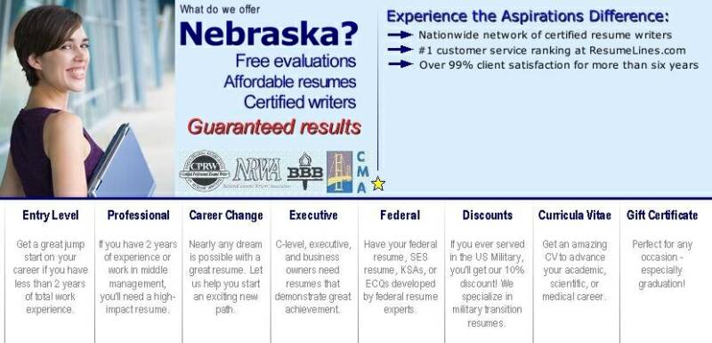 nebraska resume writer writers