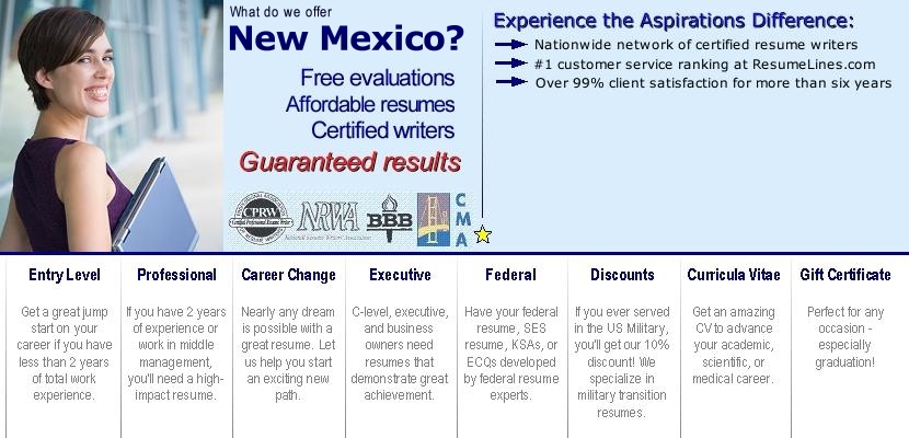 new mexico resume writer writers
